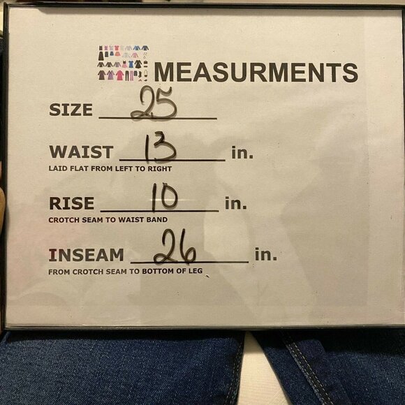 Hudson Barbara  Womens‎ Blue Denim Medium Wash Pock - Picture 9 of 9